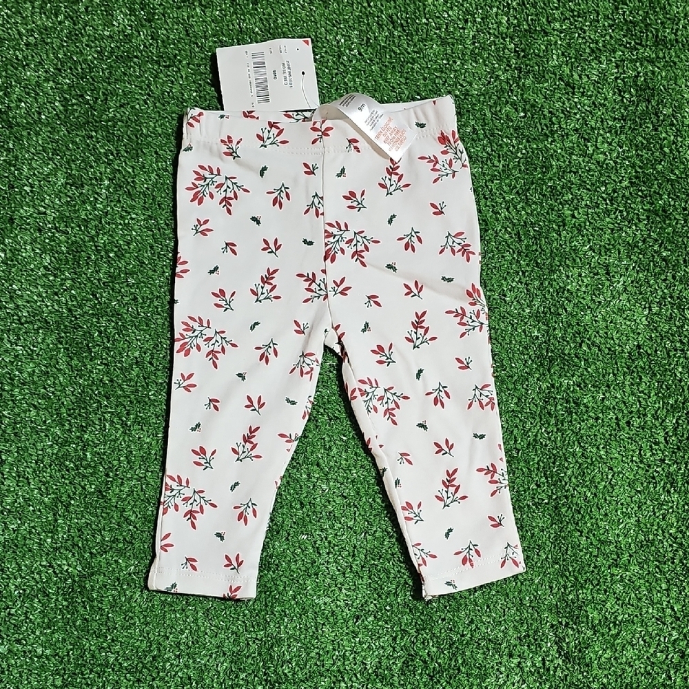 Floral Print Baby Leggings